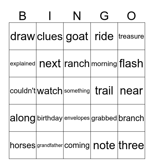 3rd Grade Awesome Bingo Card