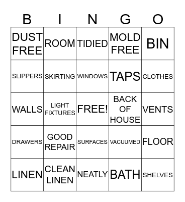 LQA BINGO Card