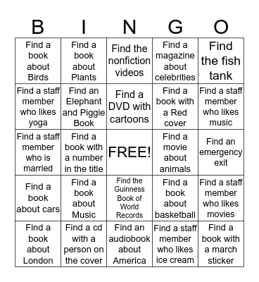 HHC Bingo Round 2 Bingo Card