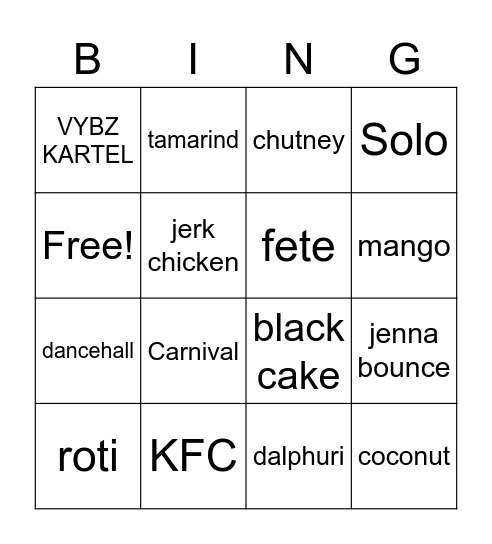 CSA Bingo! Bingo Card