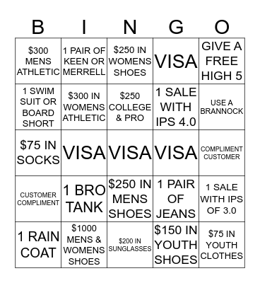 SOFTLINES BINGO Card