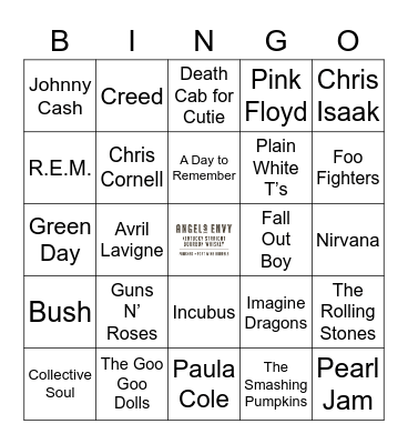 v84 UNPLUGGED 2.0 Bingo Card