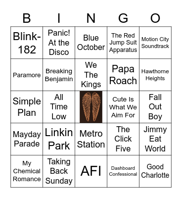 v64 EMO RELAPSE Bingo Card