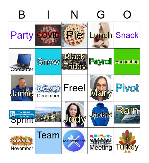 SPR Bingo Card