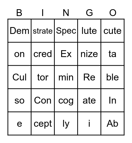 Burnout cars Bingo Card