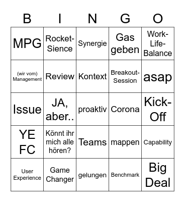 Health DAAAYY Bingo Card