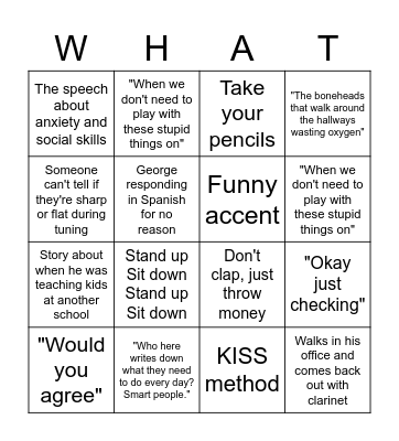 Courounis Bingo FOUR?! Bingo Card