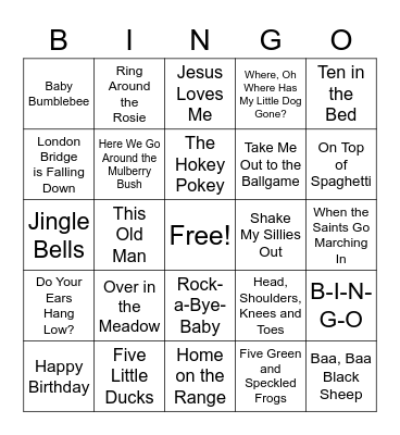 November Bingo Room #1 Bingo Card