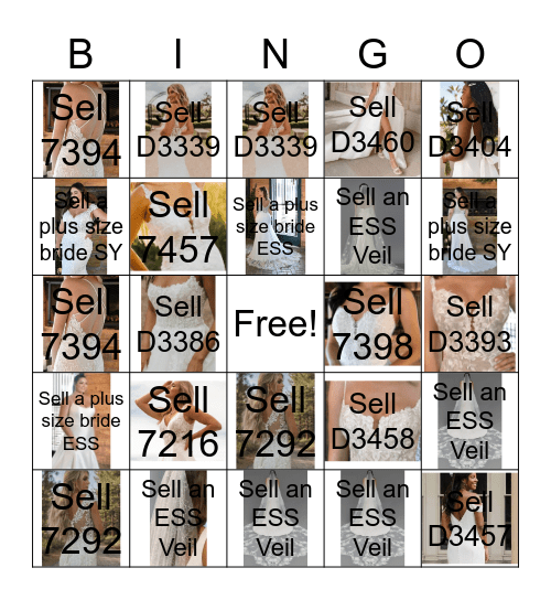 Essense Bingo Card