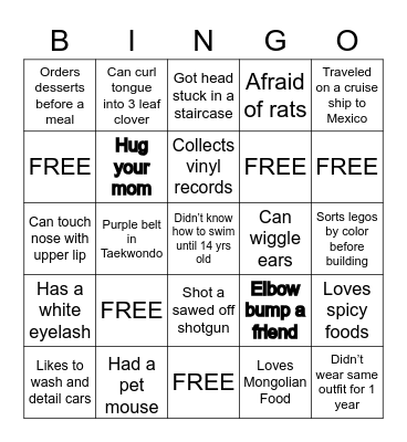 Meet Your Co-op Ohana Bingo Card