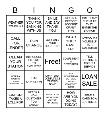 THANKSGIVING BINGO Card