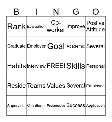 Units 7-8 Bingo Card