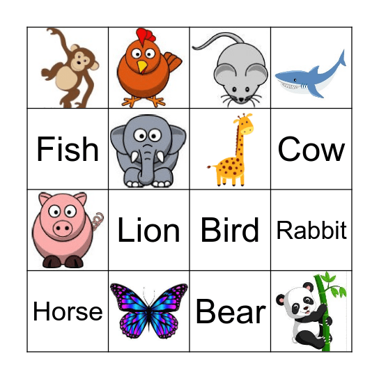 English Week Bingo! Bingo Card
