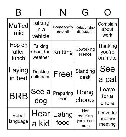 ATL Poly Bingo Card