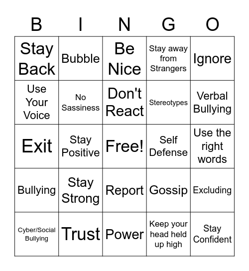 AMAZE JOURNEY Bingo Card