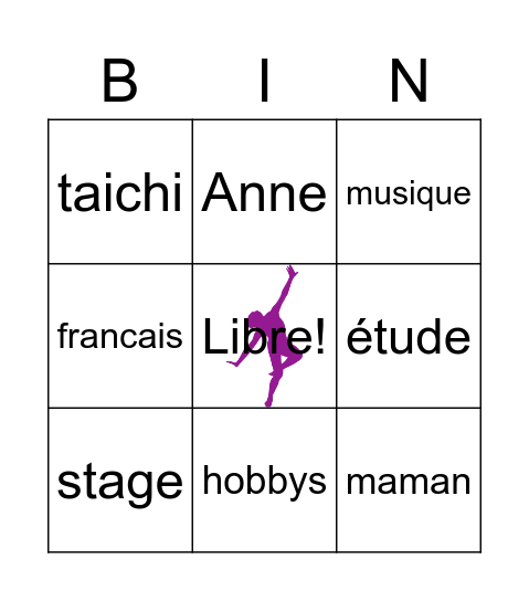 Bingo Qui est Marieke Bingo Card