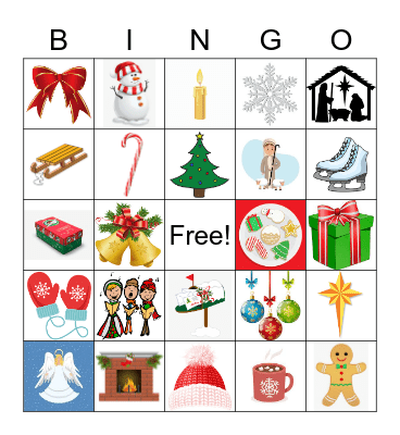 Christmas Bingo Card