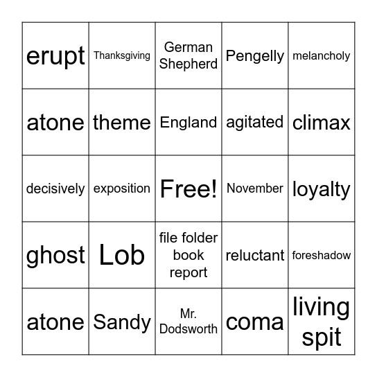 Lob's Girl/German Shepherds Bingo Card