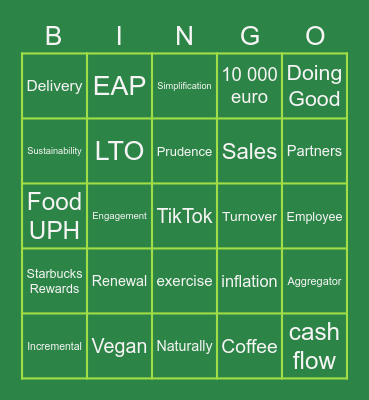IDM 2021 Bingo Card
