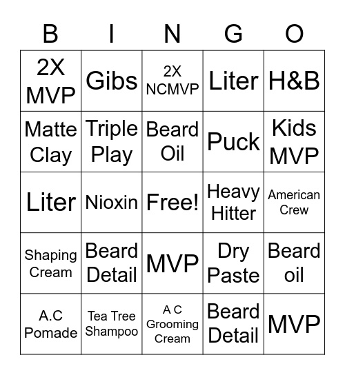 Bingo!! Bingo Card