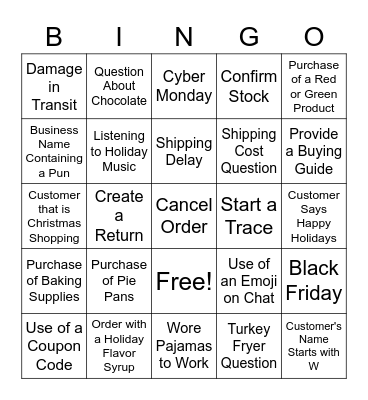 WEB CS BINGO Card