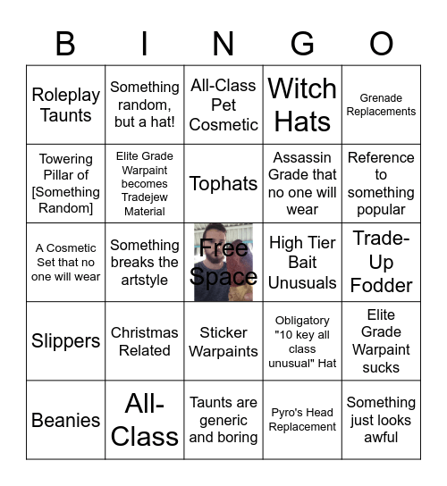 Smissmas Bingo! Bingo Card