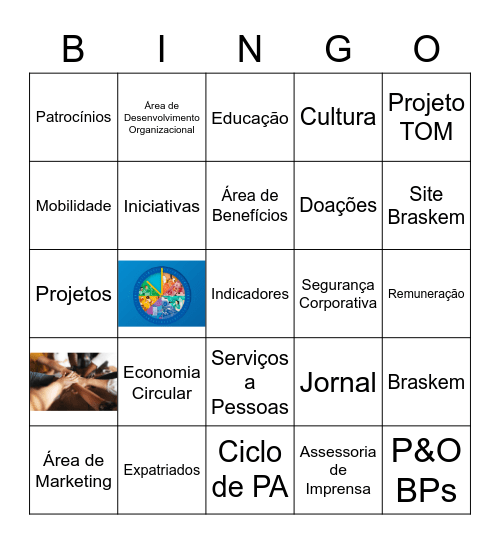 Bingo da VP Bingo Card
