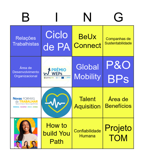 Bingo da VP Bingo Card