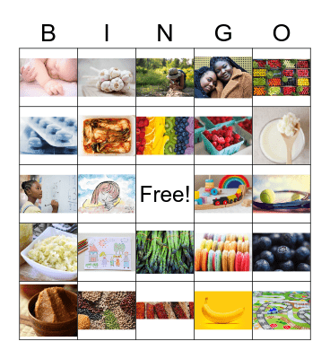 Microbiome Bingo Card