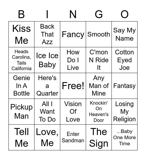 90s-music-mashup-bingo-card