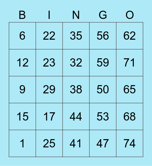 TaskUs Virtual PlayBINGO Card