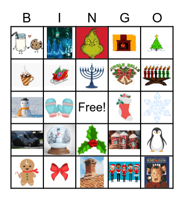 HR Holiday Bingo Card