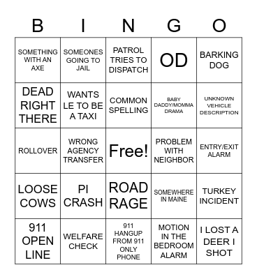 Thanksgiving Bingo Card