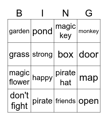 Kelly Bingo Card