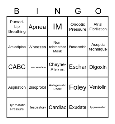 N2L03 Bingo Card