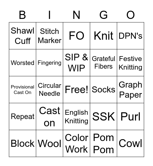 We Are Thankful Bingo Card