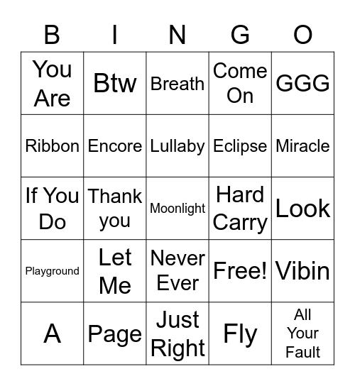 @AhgasevenSkrrt Bingo Card
