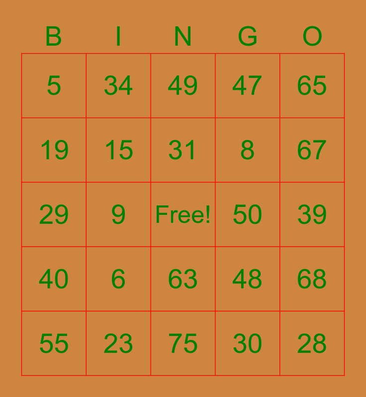 liblob's+louie Bingo Card