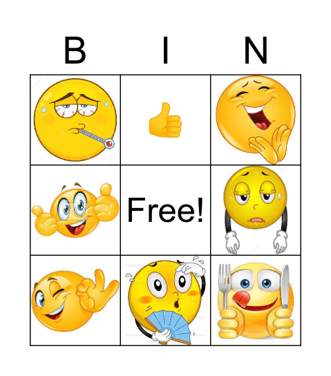 How are you? Bingo Card