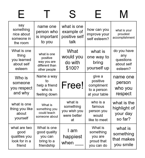 self-esteem-bingo-card