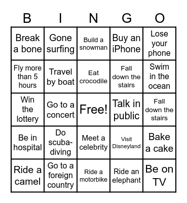 Hay Bingo Card