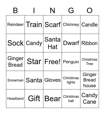 C. Gosas Bingo Card