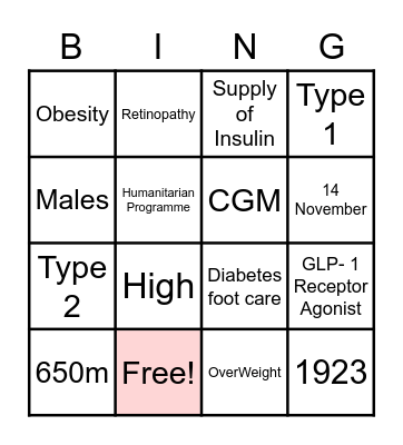 PP- Bingo Card