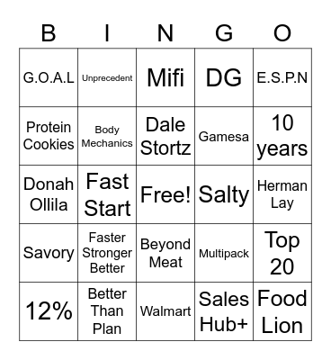 Raleigh Pride Bingo Card