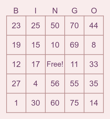 PCBingo_358628 Bingo Card