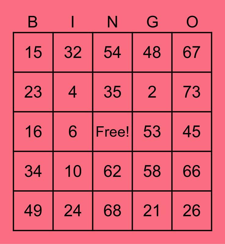 (CPBINGO_353677) Bingo Card