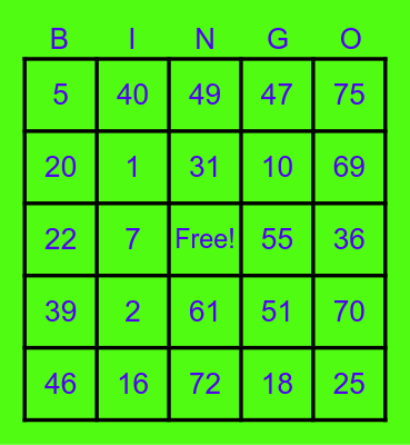 2021 YEAR END BINGO BONANZA Bingo Card