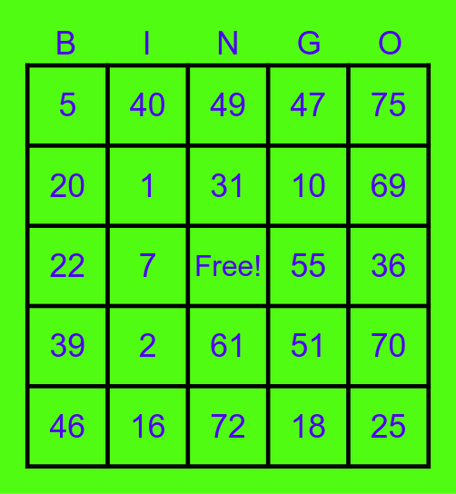 2021 YEAR END BINGO BONANZA Bingo Card