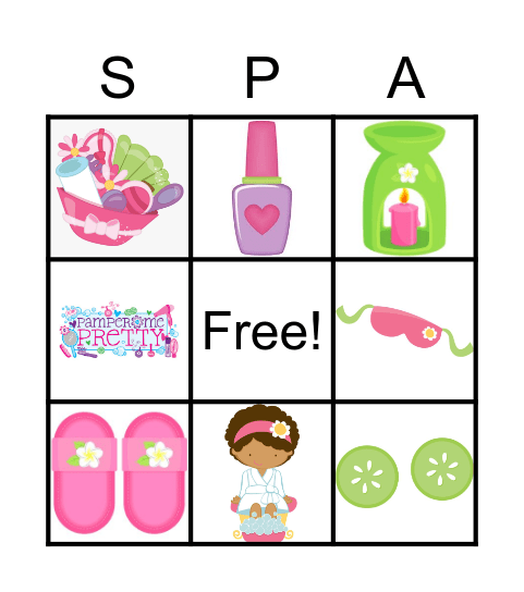 The Moonlight Spa by K. Alayna Bingo Card