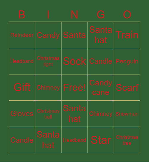 Alline Amar Bingo Card